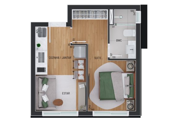 apartamento planta